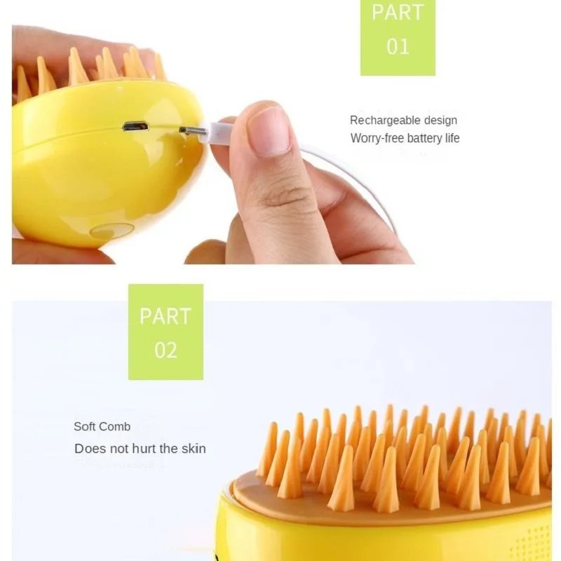 pet massage comb