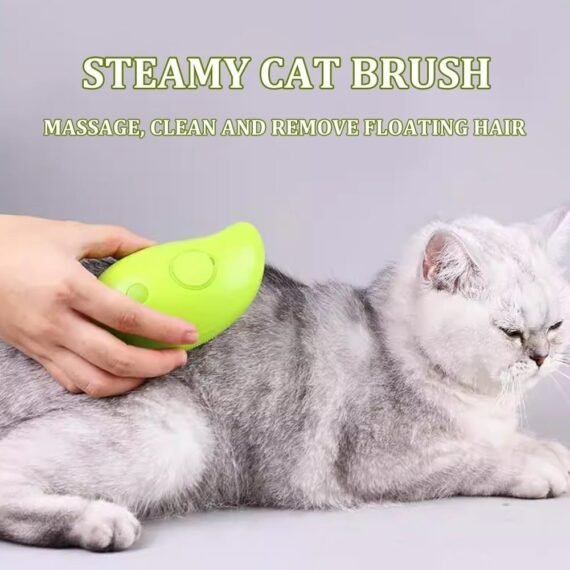 Steamy Anti Static Cat Brush