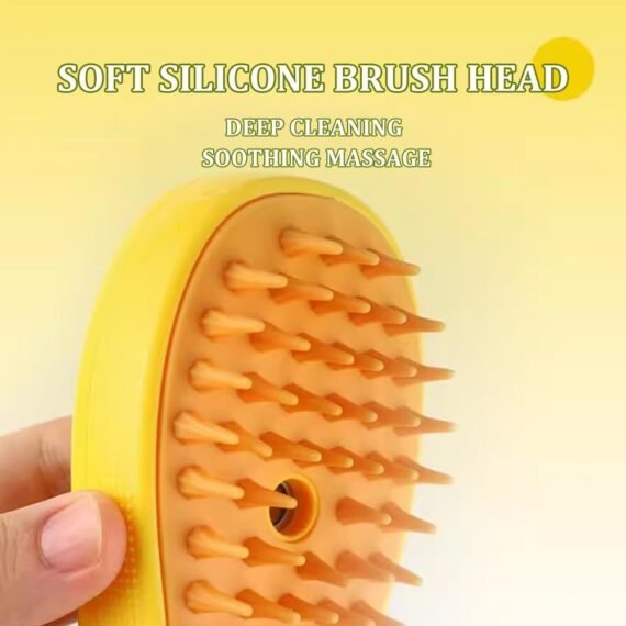 Steamy Anti Static Cat Brush