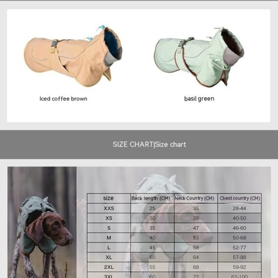 Outdoor Soft Shell Waterproof Windproof Warm Dog Soft Shell Jacket