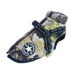 Dog Clothes Chest Back Integrated Cotton Vest Pet Cotton Clothes Winter Clothes